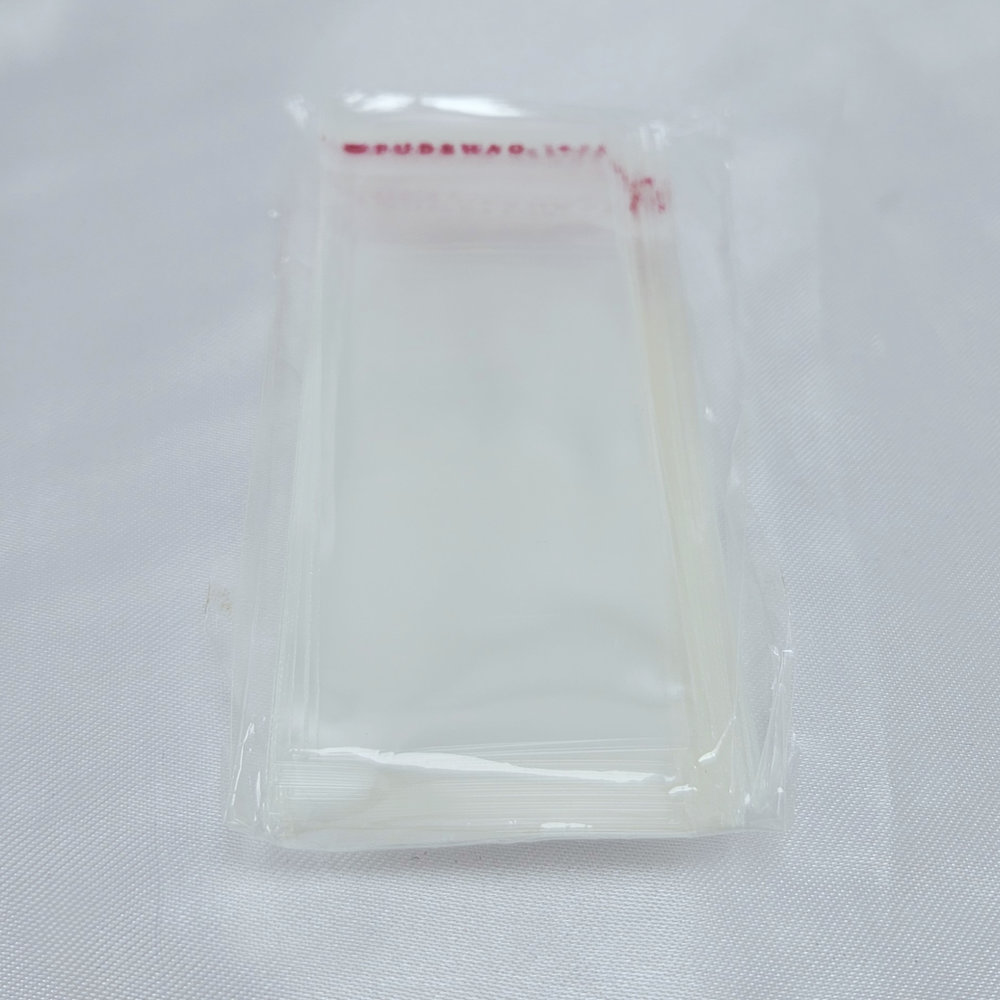 Saquinhos transparente 4x7+3cm