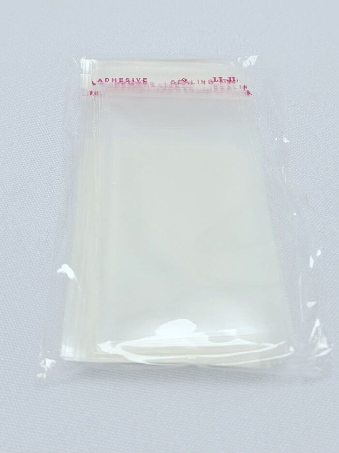 Saquinhos transparente 4x6+3cm