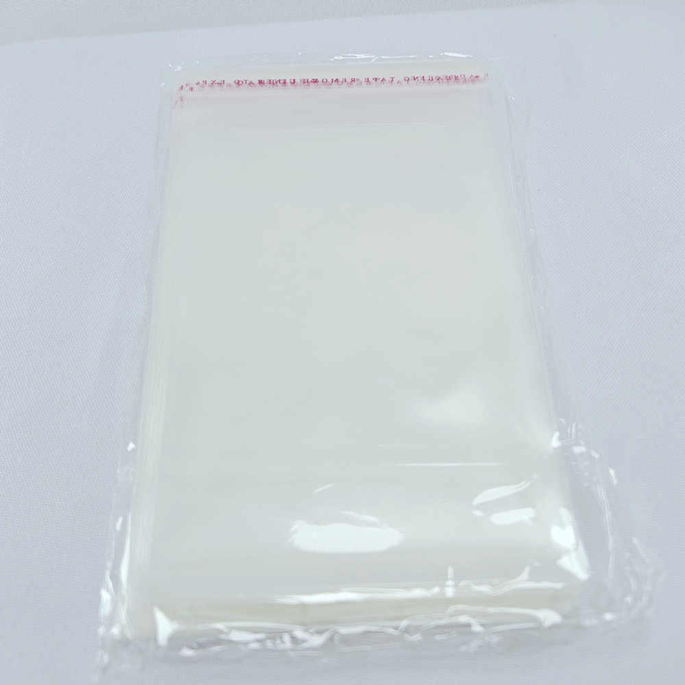 Saquinhos transparente 9x13+3cm