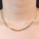 Choker escama detalhe vazado