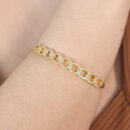 Bracelete elos cravejados