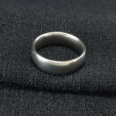 Aliança boleada grossa