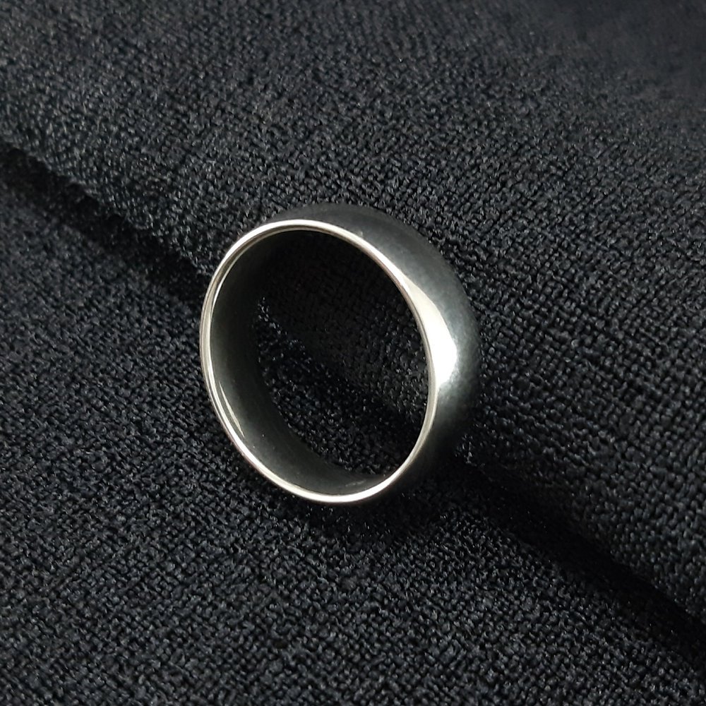 Aliança boleada grossa - Imagem 2