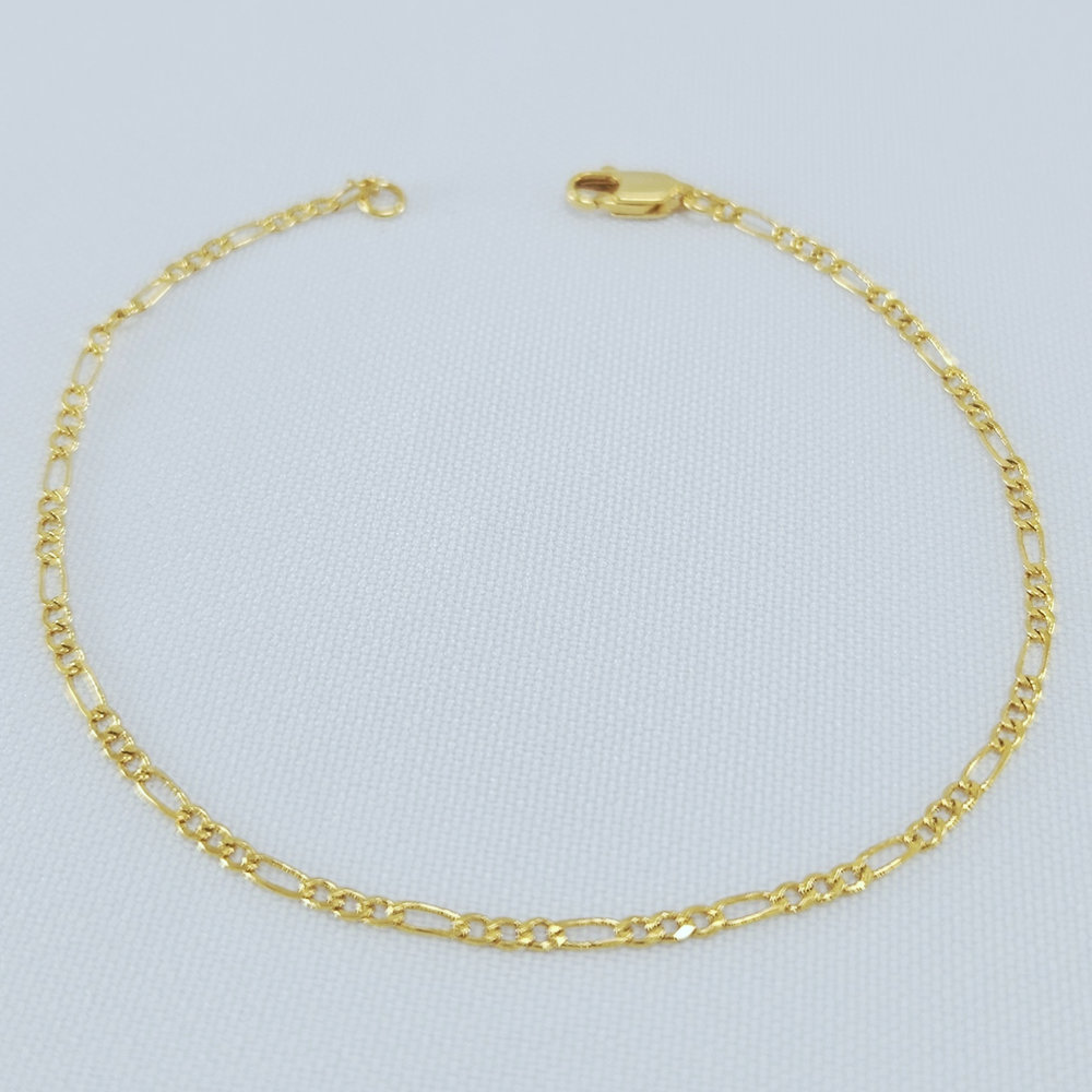 Pulseira masculina figaro