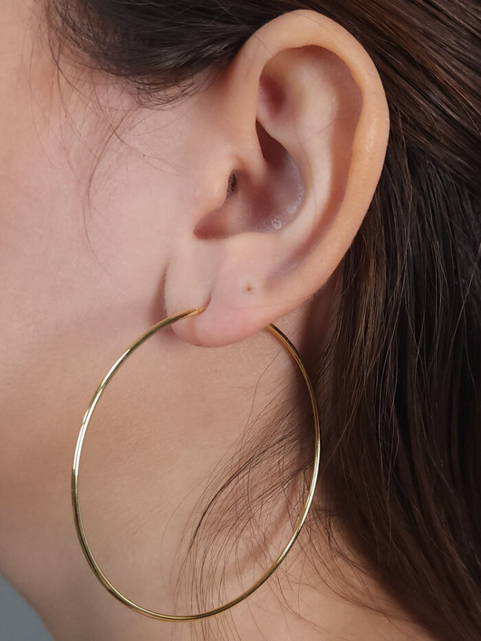 Argola completa com fecho em gancho