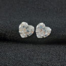 Brinco ponto de luz coração