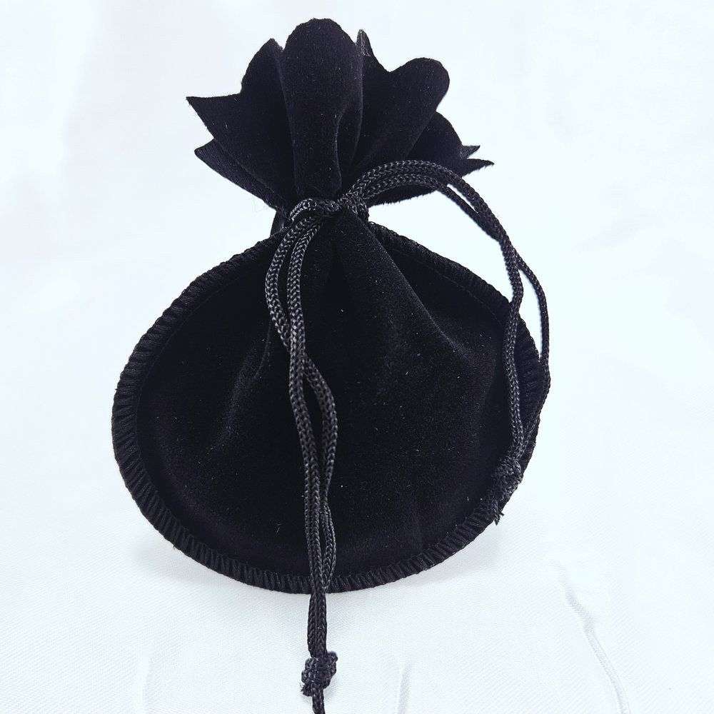 Saquinho de veludo borda redonda M - Imagem 3