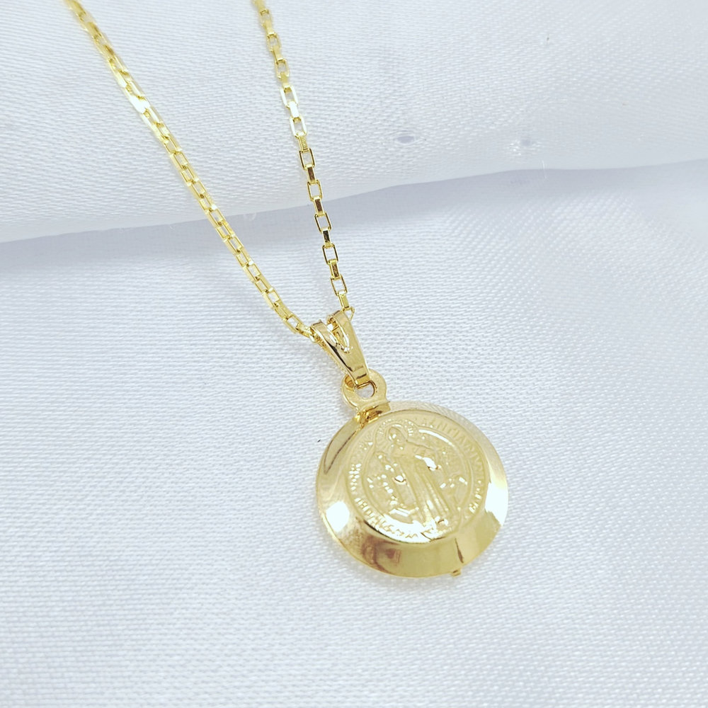 Cordão masculino Medalha de São Bento