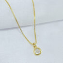 Gargantilha veneziana detalhe ponto de luz