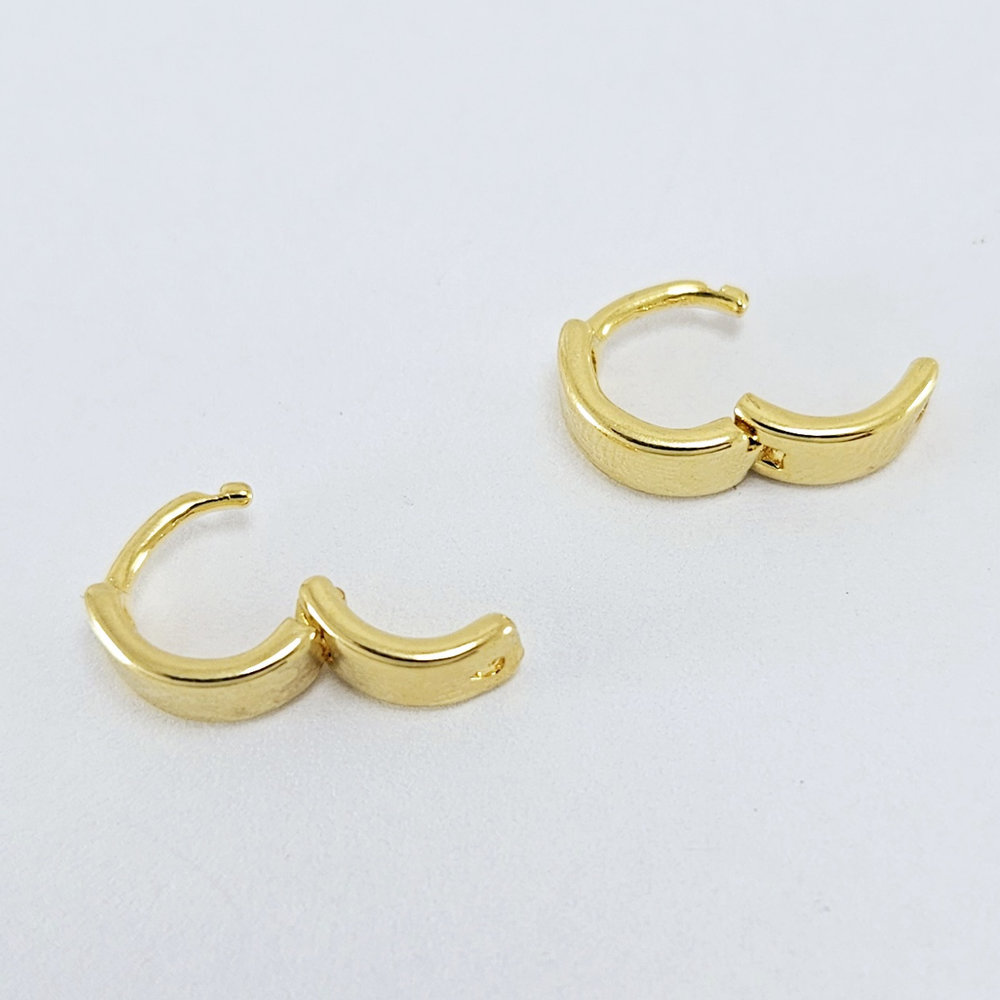 Brinco argola lisa - Imagem 2