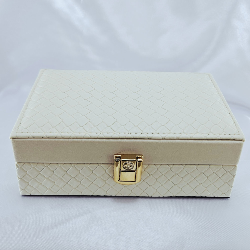 Estojo porta joias off whiter