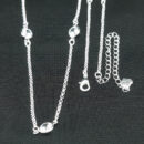 Gargantilha detalhe ponto de luz