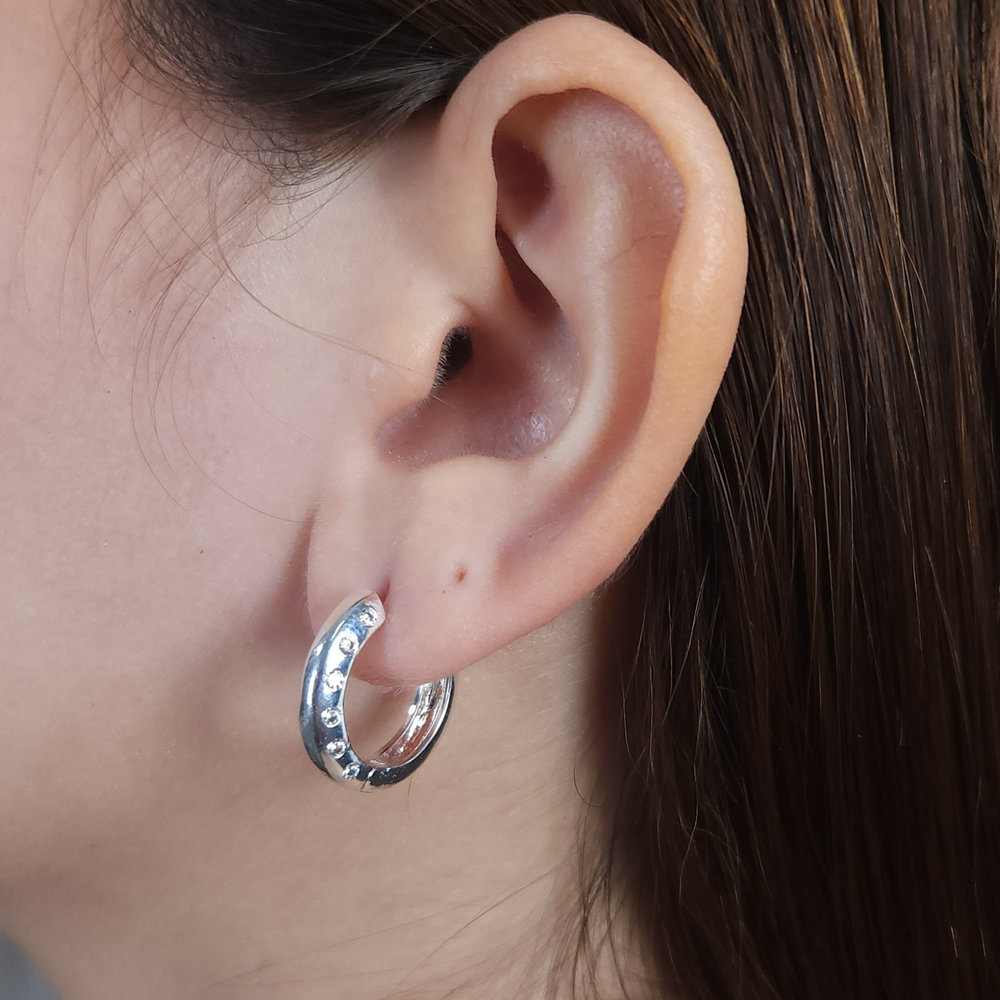 Argola detalhe pontos de luz