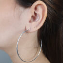 Argola fio liso aberto