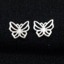 Brinco borboleta vazada