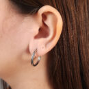 Argola fio liso fechado