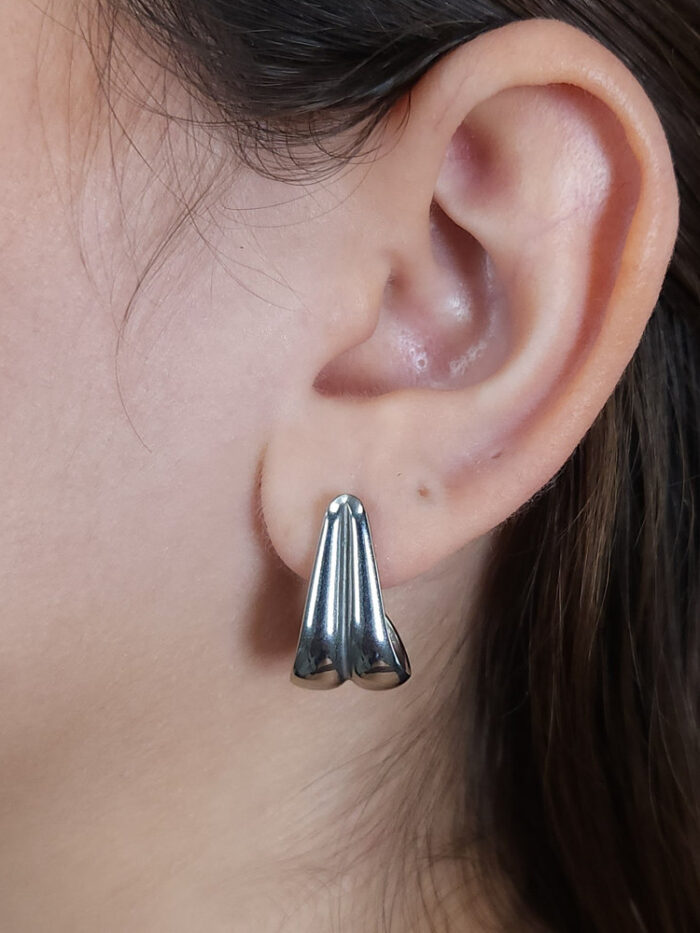 Brinco fixo gota dupla