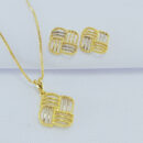 Conjunto fios vazados detalhados