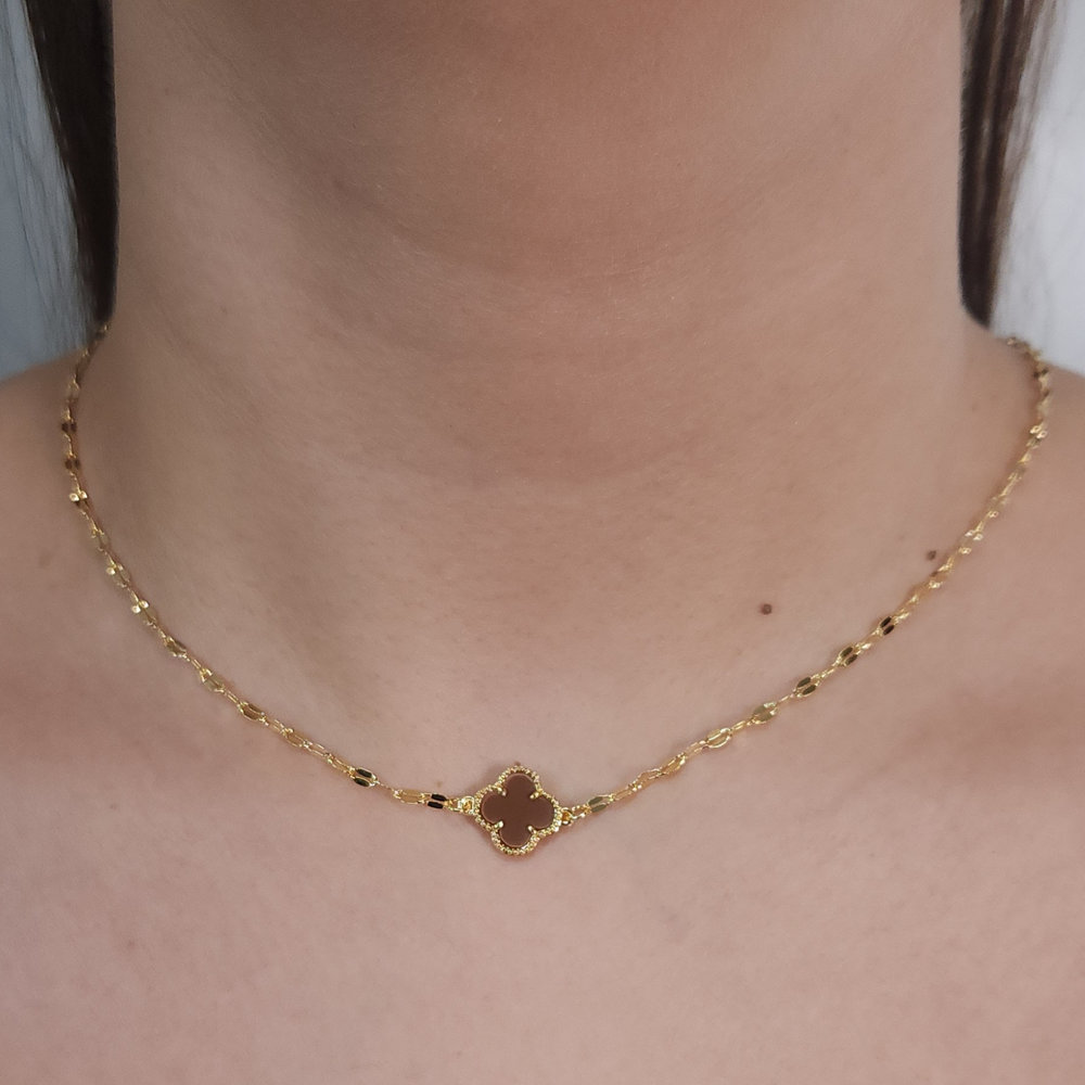 Gargantilha chocker trevo - Imagem 4