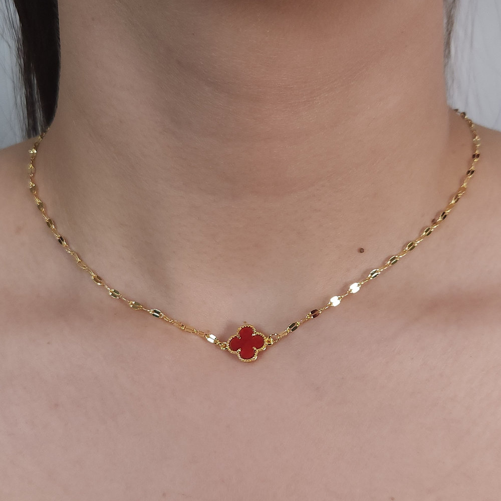 Gargantilha chocker trevo - Imagem 2