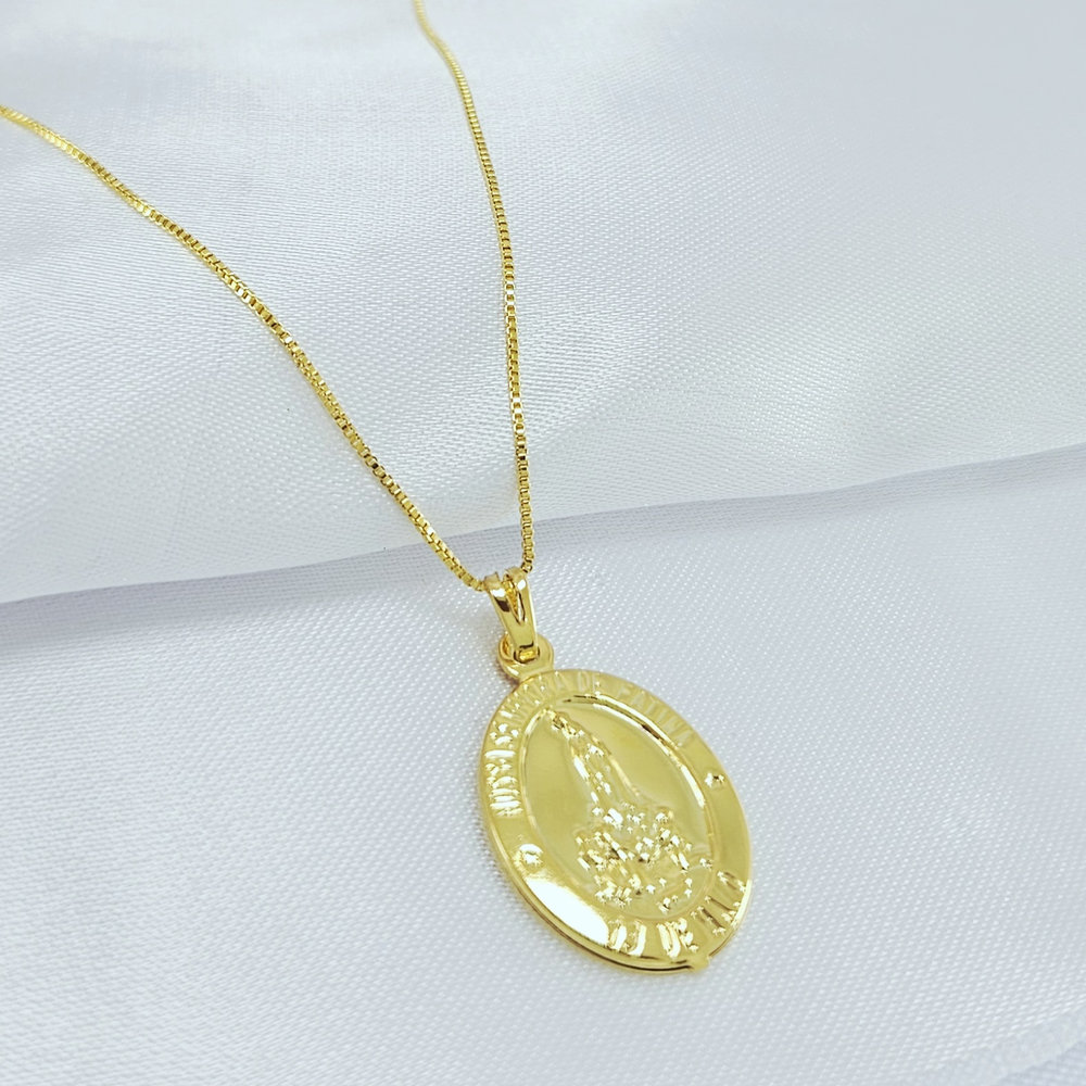 Gargantilha Nossa Senhora de Fatima