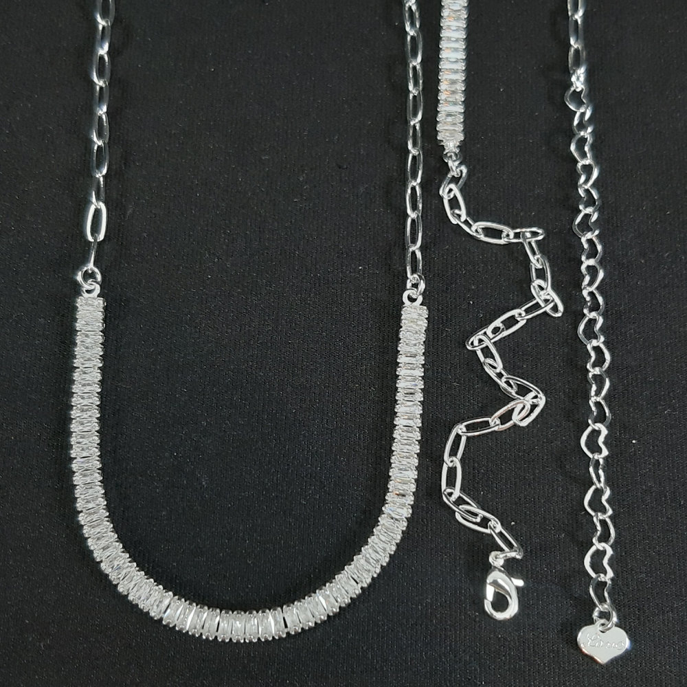 Gargantilha choker elo cartier com riviera cristal