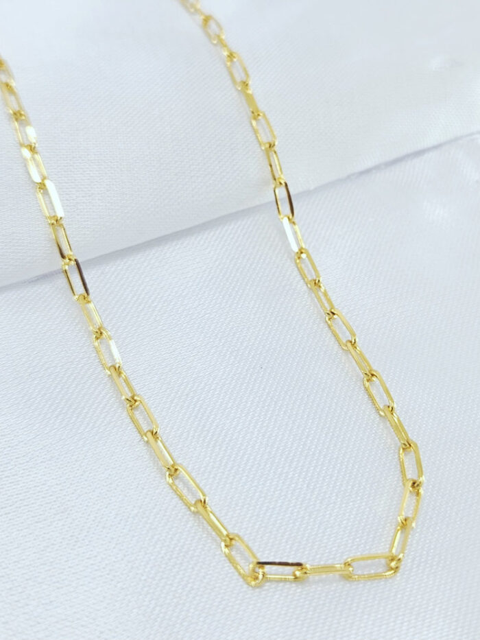 Cordão masculino  elo cartier menor