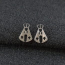 Brinco nossa senhora aparecida detalhe vazado