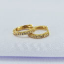 Argola fio cravejado em zircônia - IVO PITA