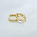 Brinco argolinha ivo pita cravejado