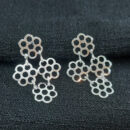 Brinco flor quarteto