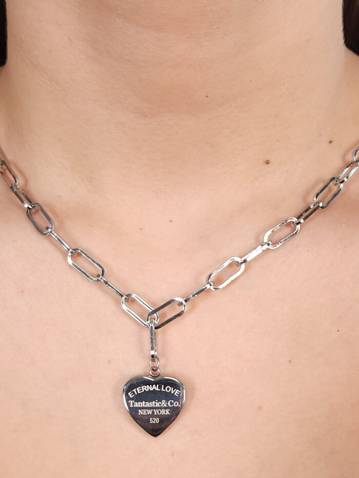 Gargantilha elo cartier grosso