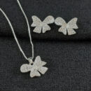 Conjunto laço cravejado