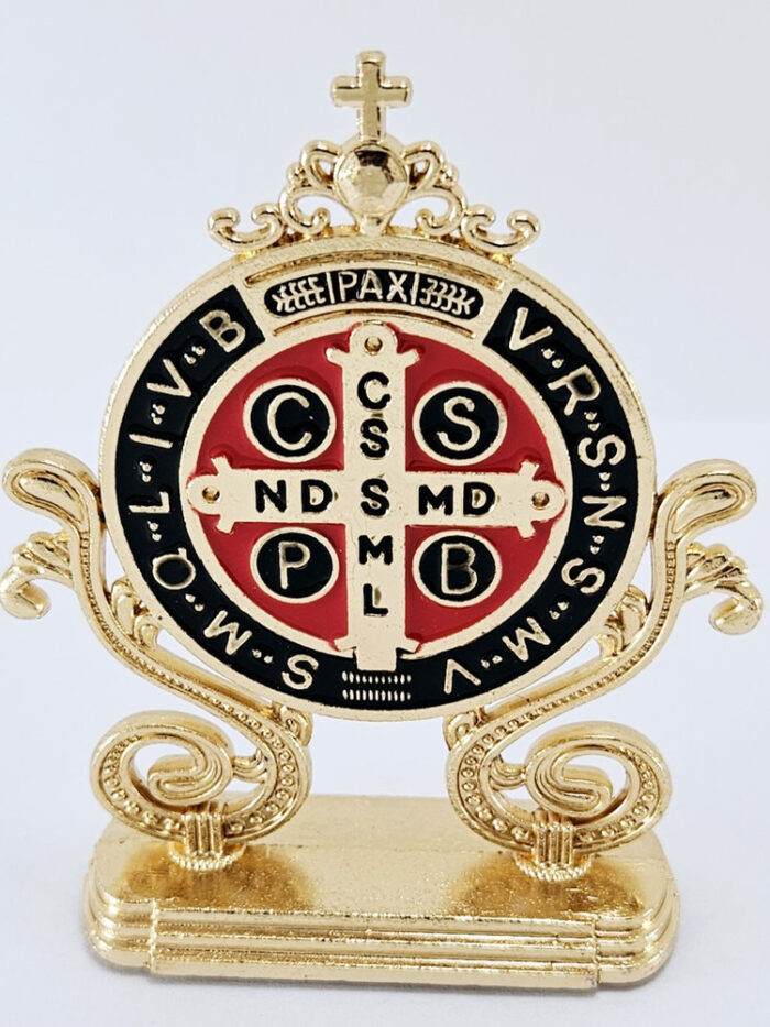 Medalha de são bento dupla face