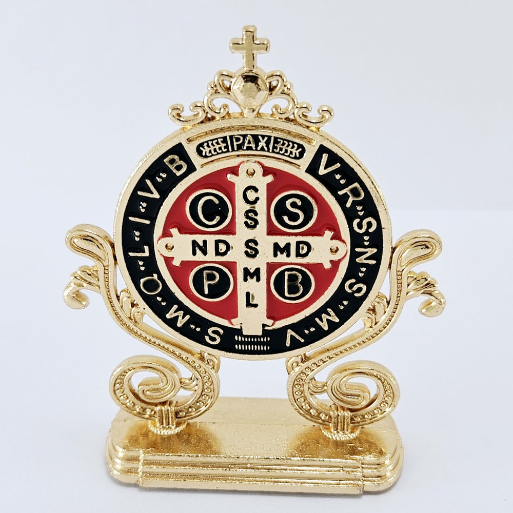 Medalha de são bento dupla face
