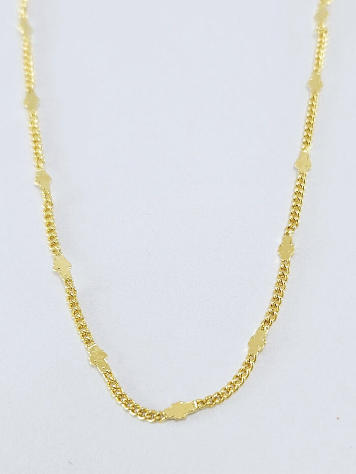 Gargantilha detalhe cruz