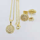 Conjunto Redondo Cravejado