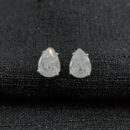 Brinco estilo gota pedra cristal