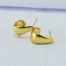 Brinco gota chapeado