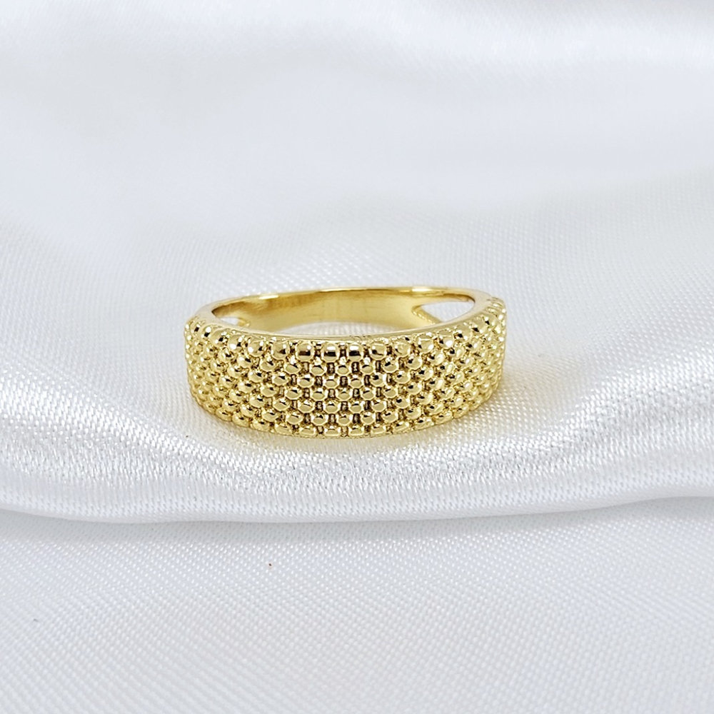 Anel com detalhe fosco