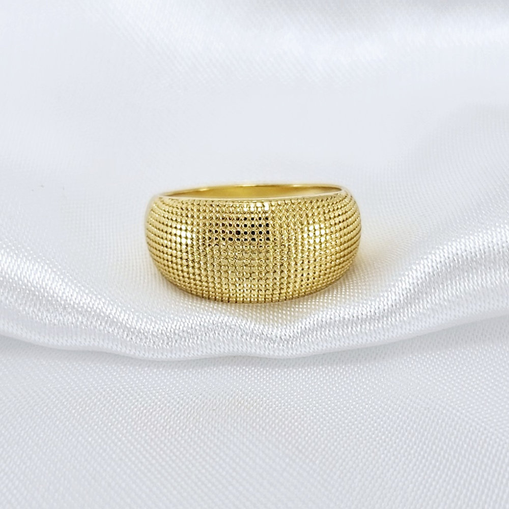 Anel pontilhado fosco - Imagem 2