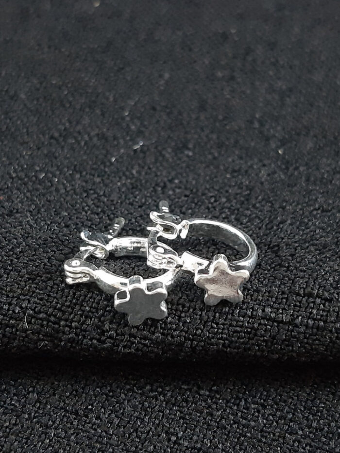 Argolinha com estrela liso