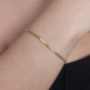 Pulseira malha fosca