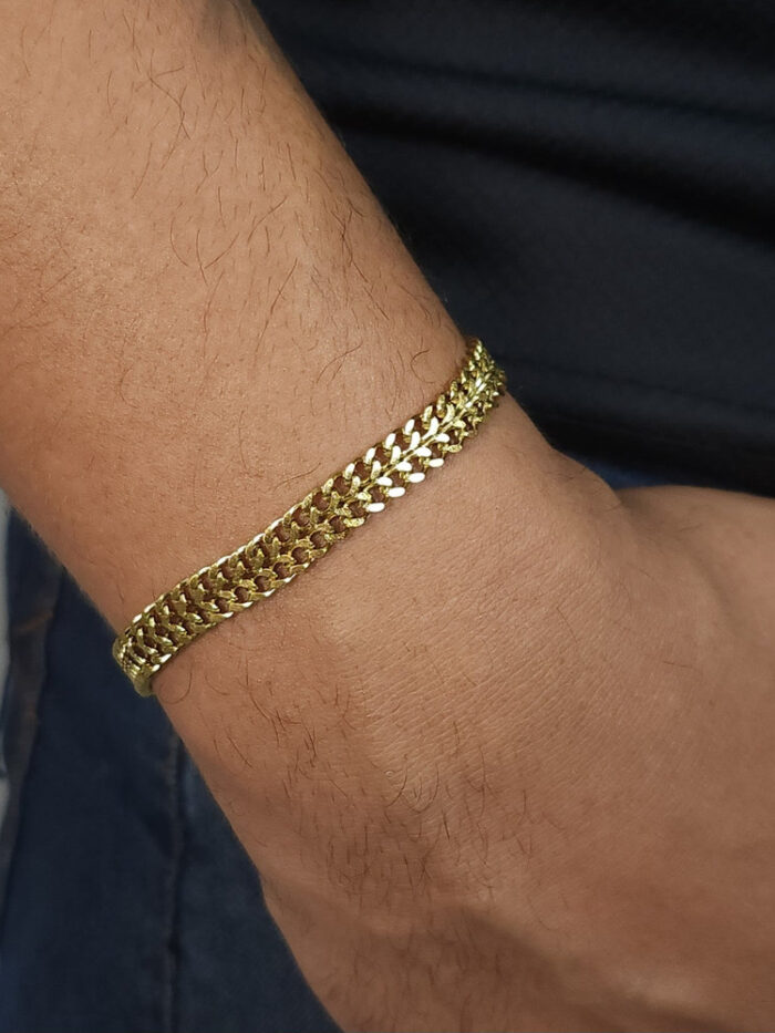 Pulseira masculina lacraia