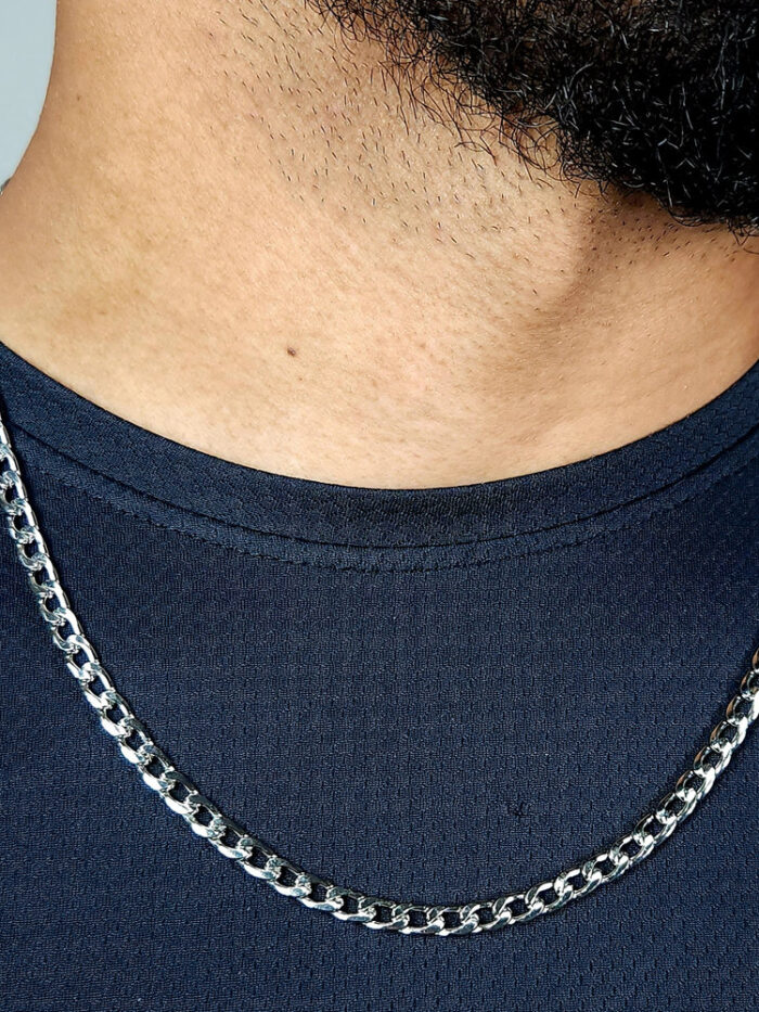 Corrente masculina elo grumet média