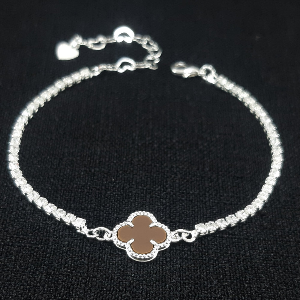 Pulseira riviera com trevo - Imagem 3