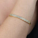 Bracelete cravejado cristal detalhado