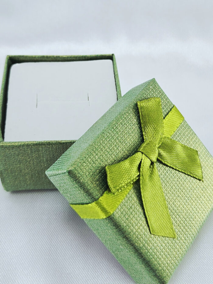 Caixinha para anel detalhe laço