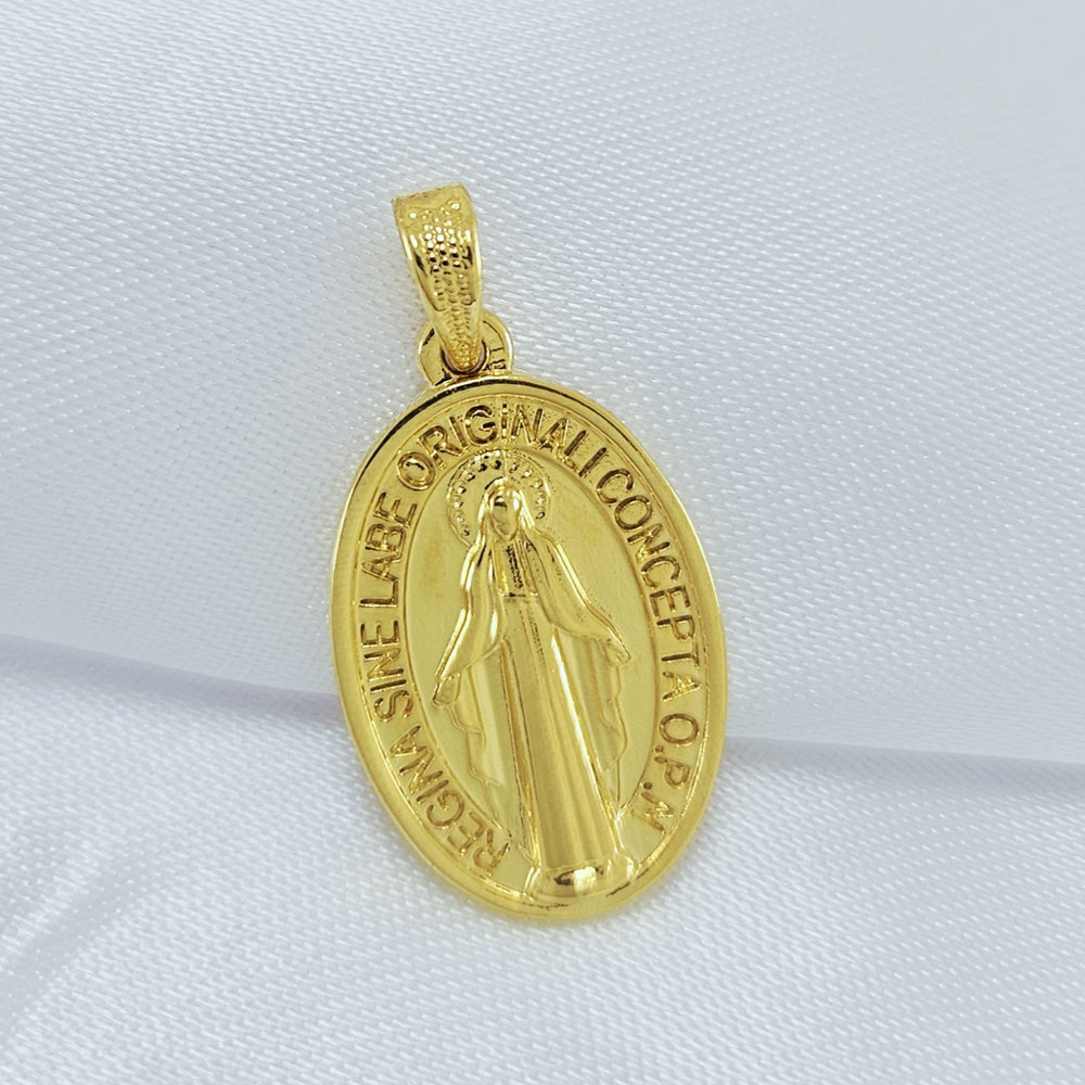 Pingente medalha Nossa Senhora das Graças