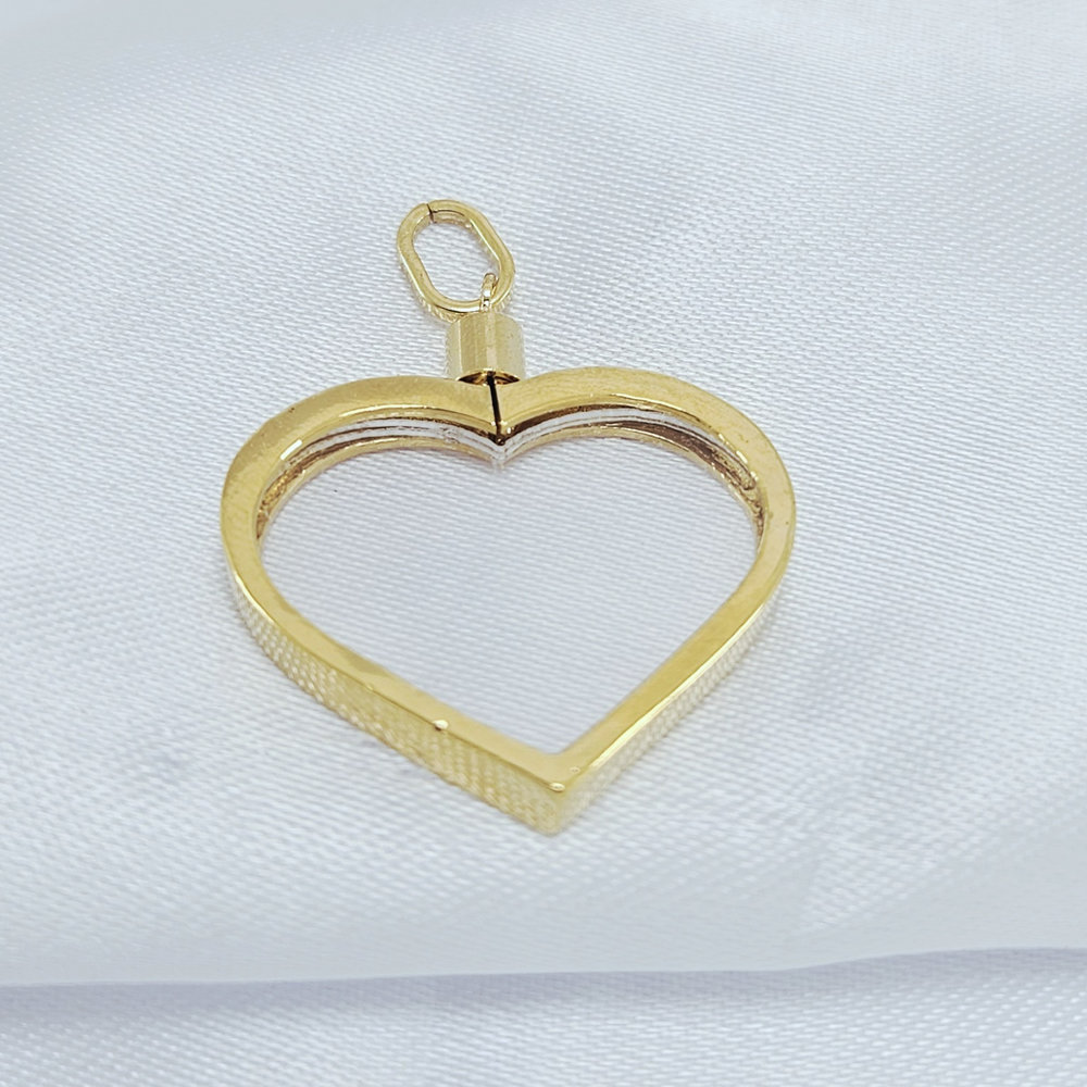 Pingente relicário formato coração - Imagem 2